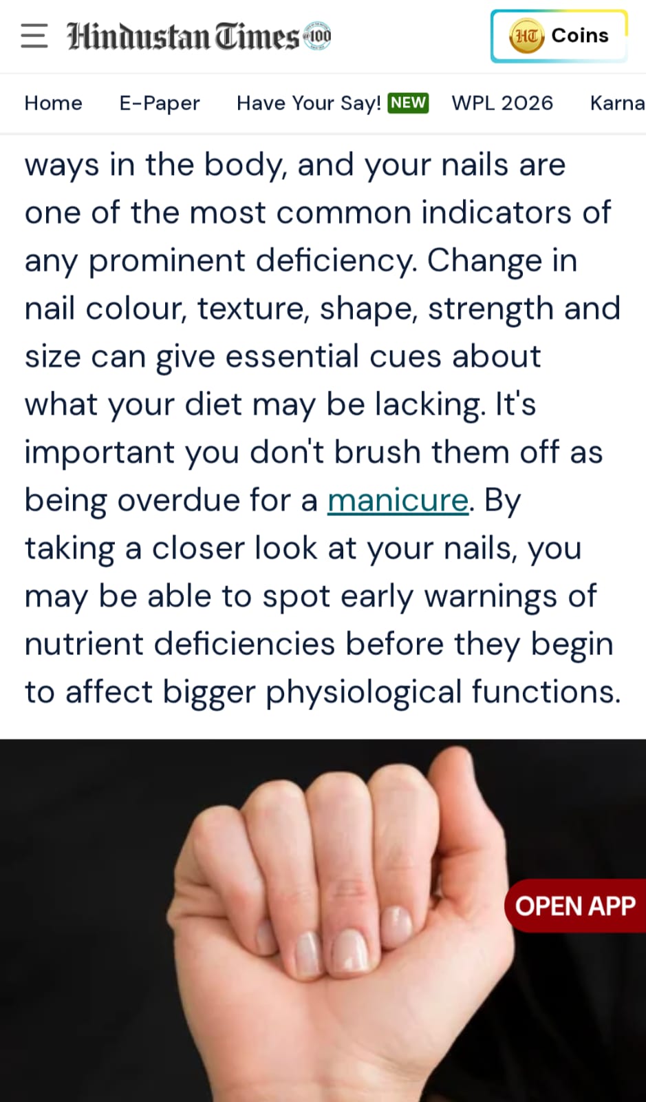 Nutritionist shares what your nail colour says about your health: See what those white spots and discoloured nails mean
