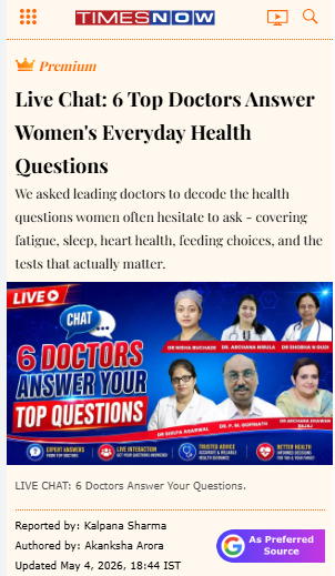 Live Chat: 6 Top Doctors Answer Women's Everyday Health Questions