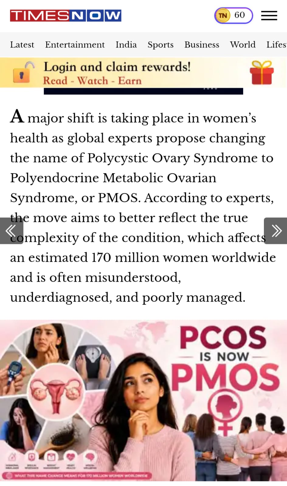 Why PCOS Is Now PMOS? What This Name Change Means for 170 Million Women Worldwide
